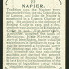 Napier.