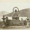 Bronze statue of Jeso Sama, Hakoni Lake