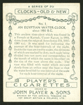 An Egyptian water-clock.