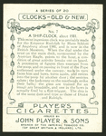 A ship-clock.