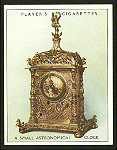 A small astronomical clock.