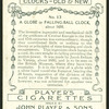 A globe or falling-ball clock.