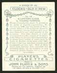 A lantern-clock by Tompion.
