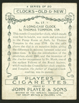 A long-case clock by Tompion.