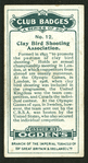 Clay Bird Shooting Association.