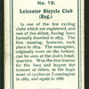 Leicester Bicycle Club.