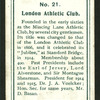 London Athletic Club.