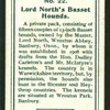 Lord North's Basset Hound.