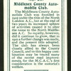Middlesex County Automobile Club.