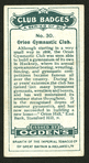 Orion Gymnastic Club.