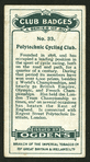 Polytechnic Cycling Club.