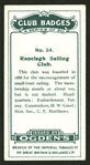 Ranelagh Sailing Club.