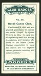 Royal Canoe Club.