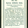 Surrey Athletic Club.