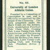 University of London Athletic Union.