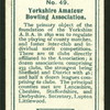 Yorkshire Amateur Bowling Association.
