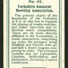 Yorkshire Amateur Bowling Association.