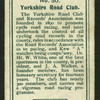 Yorkshire Road Club.