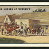Changing horses at Weeden's.