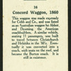 Concord waggon, 1860.