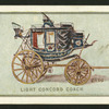 Light concord coach.