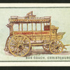 Bus coach, Christchurch, 1868.