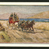 The Akaroa coach at Lake Forsyth.