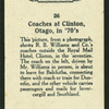 Coaches at Clinton, Otago, in 70's.