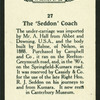 The Seddon coach.
