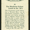 Blenheim-Nelson coach.