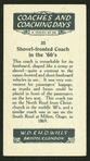 Shovel-fronted coach.