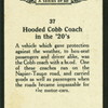 Hooded Cobb coach.
