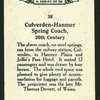 Culverden-Hanmer spring coach.