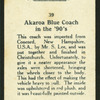 Akaroa Blue coach.