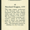 Maryland waggon.