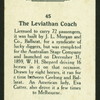 The Leviathan coach.