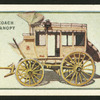 Cobb coach with canopy.