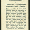 Cobb & Co. 32-passenger Concord coach (heavy).