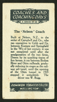The Nelson coach.