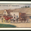 Changing horses at Weeden's.
