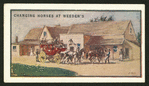 Changing horses at Weeden's.