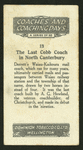 Last Cobb coach in North Canterbury.