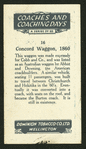 Concord waggon, 1860.