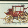 Eleven-passenger Cobb coach.