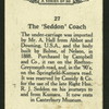 The Seddon coach.
