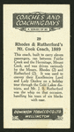 Rhodes & Rutherford's Mt. Cook coach.