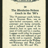 Blenheim-Nelson coach.
