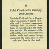 Cobb coach with canopy.