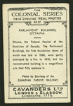 Parliament buildings, Ottawa.