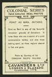 Point au Baril. Ontario.